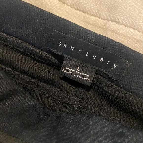 SANCTUARY Plaid pull on straight leg pants in Excellent condition - Picture 8 of 10